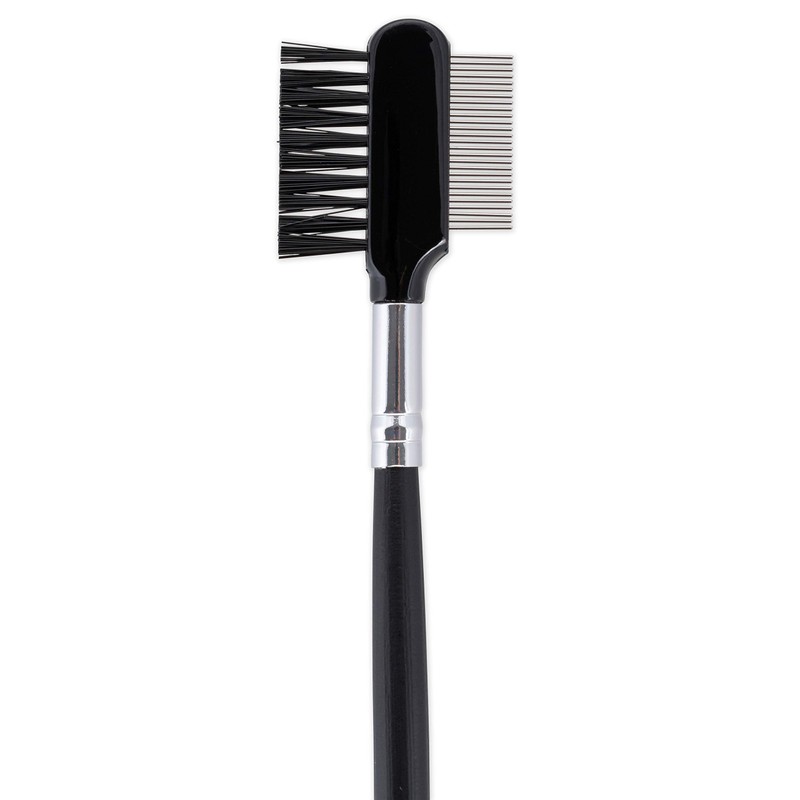 K-Pro AugenbrauenbÃ¼rste Wimpernkamm 2-in-1 Augenbrauen Wimpern Kamm Metall