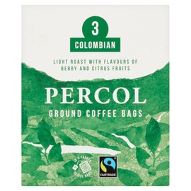 Percol Colombian Ground Coffee Bags 10 x 8g