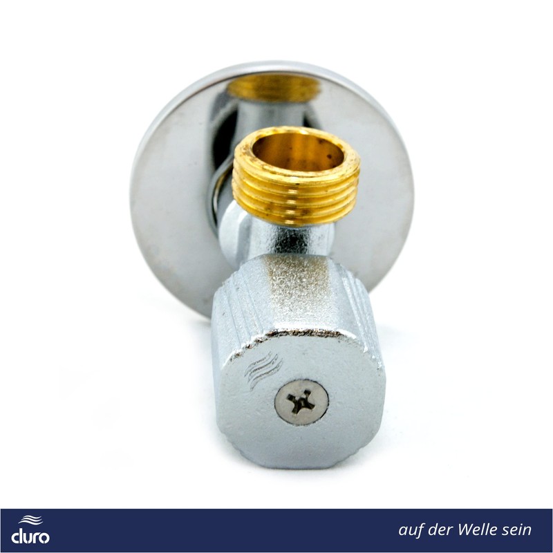 Duro Twist Angle Valve, 1/2 to 1/2 Inch Angle Regulating