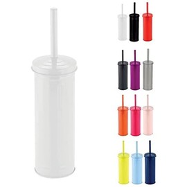 MSV Habana Toilet Brush with Hygienic Container White