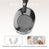 for Sony WH-1000XM6 Headphone Shell Case Cover,Clear TPU Protective Cover