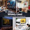 VIVOHOME Projector Screen Pull Down, 1:1 120 Inch Retractable Projection