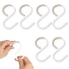Coollooda S-Shaped Hook Hook (Set of 6), Anti-Slip Hooks, Bending,