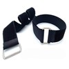 16Ft x 1In Adjustable Cable Straps with 25 Metal Buckles,