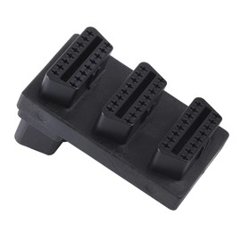 ZIWIMEGO OBD2 OBDII Full 16 Pin Male to 3 Female Adapter 1 to 3 Port Extension Converter for All Standard OBD2 Devices Diagnostic Extender Connector