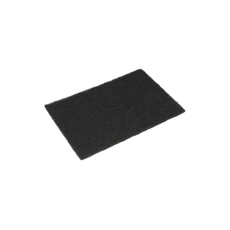 ABENA Scourer, 22.5x15x0.8cm, Black, Nylon/Polyester, Rough scouring Effect, 22.5 x