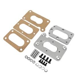 UINIEBOOM Carburetor Manifold Adapter Plate & Gasket Kit, 99004675 Replacement Compatible with Mazda B2000 B2200 1984-1993