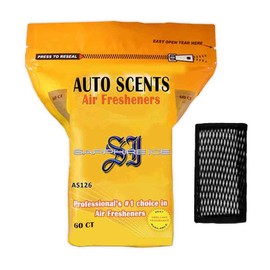 Professional Air Freshener Pads - Remove the Worst Smells with These Heavy Duty Pads (60 Pads per Pack) (Sapphire Ice)
