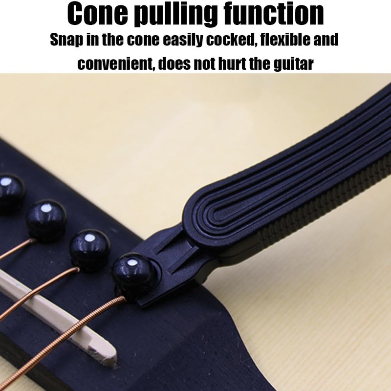 Fc'Noqgn Guitar String Spindle 3-in-1 Winder Cutting Pliers String Puller