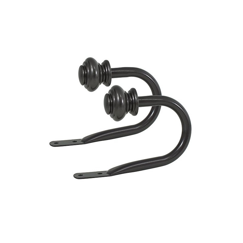 Decopolitan Urn Holdback Pair, Bronze