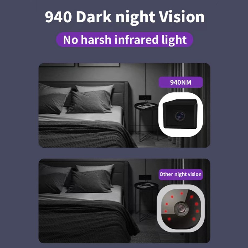 1280x960 WIFI HD Motion Camera 128G Available AVI Video Format