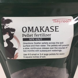 Imported Fresh Japanese Omakase Bonsai Fertilizer Slow Release Pellets (Medium)