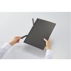 Kokuyo BIZRACK Clip Notebook, A4, Brown Black, No-BRCN202D, Bulk Pack