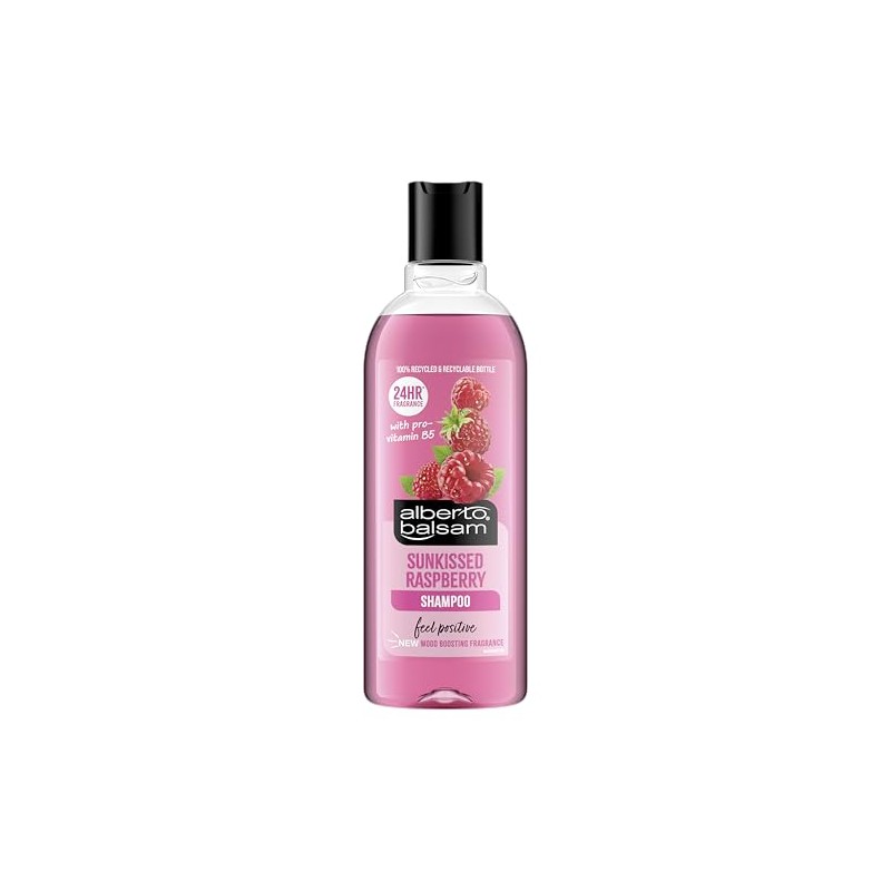 Alberto Balsam Sunkissed Raspberry Shampoo - 300ml - 24HR Fragrance