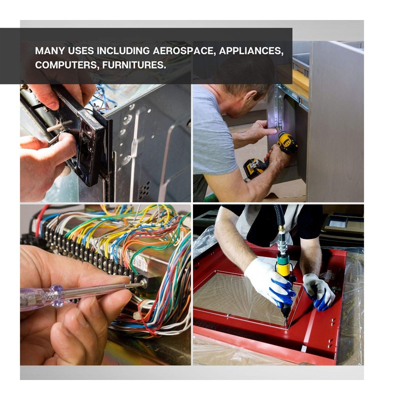 DOJA INDUSTRIAL Self-Locking Nuts M4 Pack of 50 Galvanised Steel