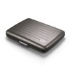 Aluminium Wallet, Large Capacity with Metal Lock, RFID Protection Against