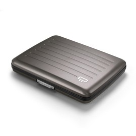 Aluminium Wallet, Large Capacity with Metal Lock, RFID Protection Against Fraud and demagnetization, Smart Case Oslo Large Model