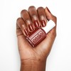 essie Nail Polish, Salon-Quality Deep Red-Brown Nail Polish, Vegan, Bed
