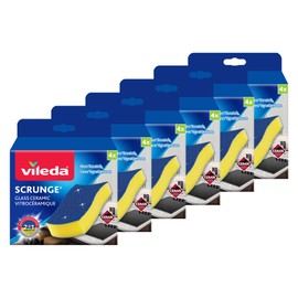 Vileda Scrunge Glass Ceramic Stovetop No-Scratch Scrub Sponge (Pack of 24)