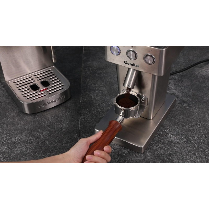 Teyearlife 51mm 3ears Bottomless Portafilter Compatible with CASABREWS CM5418,CM5418,3700Essential and