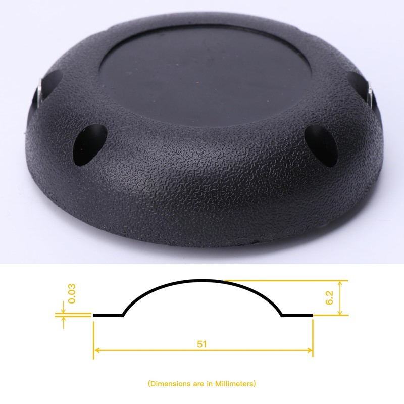 AFOULYKL Audio Aftermarket Replacement Horn Diaphragm for Samson CDR34 Driver