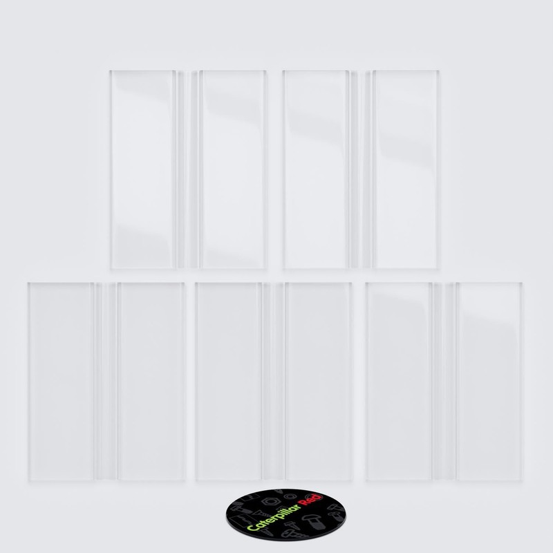 5 x 50mm, 2", low profile flex hinges, flexible living
