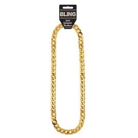 HENBRANDT Adult Gold Gangster/Rapper Chain Necklace 81cm