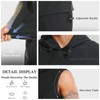 Sauna Shirt for Men Heat Trapping Workout Vest Hoodies Mens
