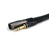 Monoprice Premier Series XLR - Cable Macho a TRS Macho