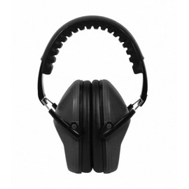 EAREST EP-12 Soundproofing Earmuffs, 32 dB Sound Insulation, For Hearing Sensitivity, For Children & Adults, ANSI S3.19 Certified, Storage Pocket, Folding Type, Black