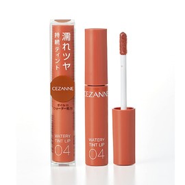 Sezannu Watery Tint Lip 04 Camel Orange, 0.14 oz (4.0 g), Tint Formula, Long-lasting Gloss
