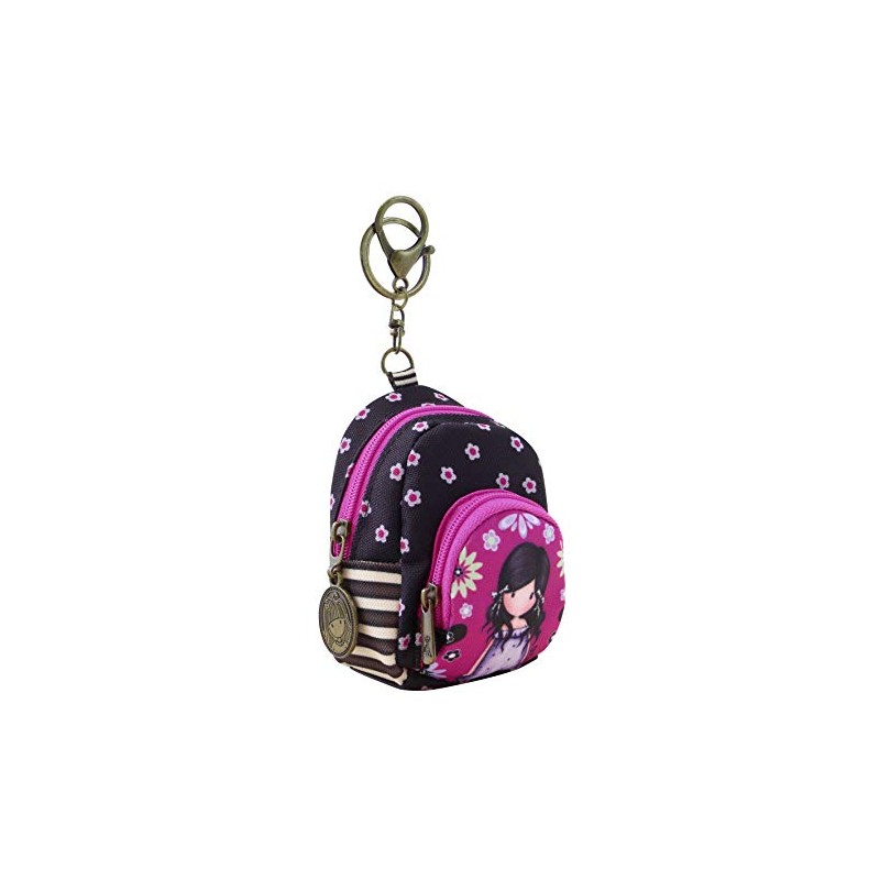 Santoro - Gorjuss Fiesta - Double Zip Keyring Wallet -