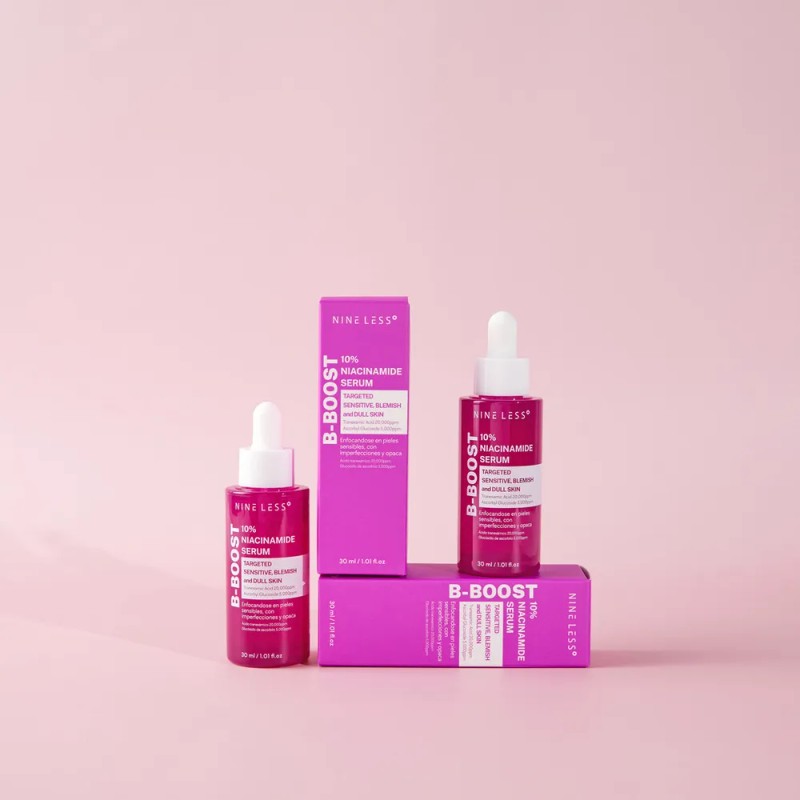 Sérum Nineless B-Boost Niacinamida 10% Sin Parabenos Hipoalergénico 30ml