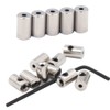 EuTengHao 100 Pieces Pin Locks Pin Backs Locking Pin Backs
