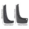 Unbranded 4X Front & Rear Flaps Mud For Toyota RAV4