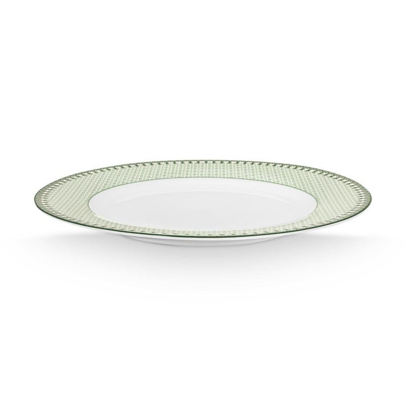 PIP STUDIO Lily&Lotus Tiles Light Green Dinner Plate 26.5 cm