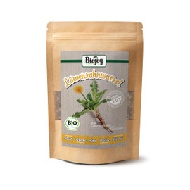 Biojoy Organic Dandelion Tea (100g), Dandelion Root Dried and Cut, Dandelion Root (Taraxacum officinale)