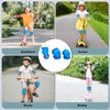 Inkidio Knee Pads for Kids Unicorn Protective Gear Set Knee