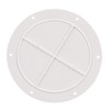 Seachoice Mounted Boat Plate Cover, Arctic White Finish, Up to