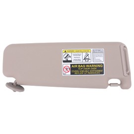 NewYall Left Beige Sun Visor for Toyota 4Runner 2010-2022