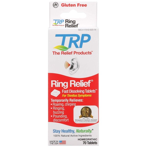 The Relief Products Ring Relief Fast Dissolving Tablets, 70 Count