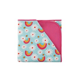 Bamboo Viscose Soft Baby Blankets for Girls Boys 47"*47",Rainbow