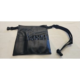 DFIEER 22 Pockets Professional Cosmetic Makeup Brush Bag with Artist Belt Strap