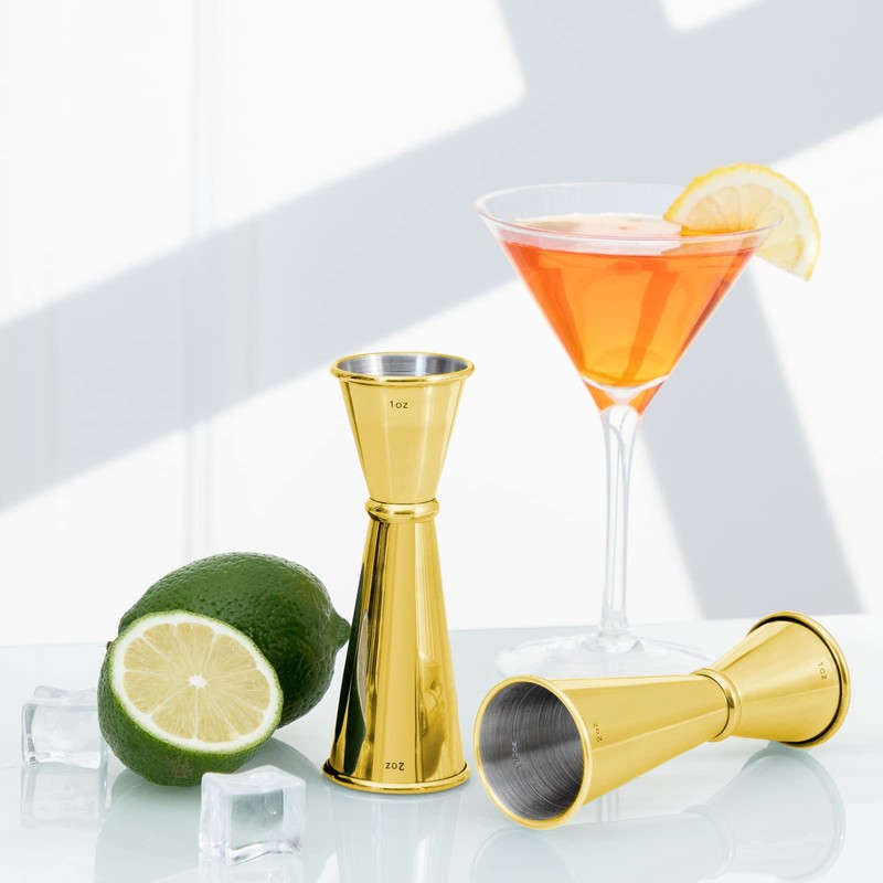 Jigger for Bartending, Briout Double Cocktail Jigger Japanese Premium 304