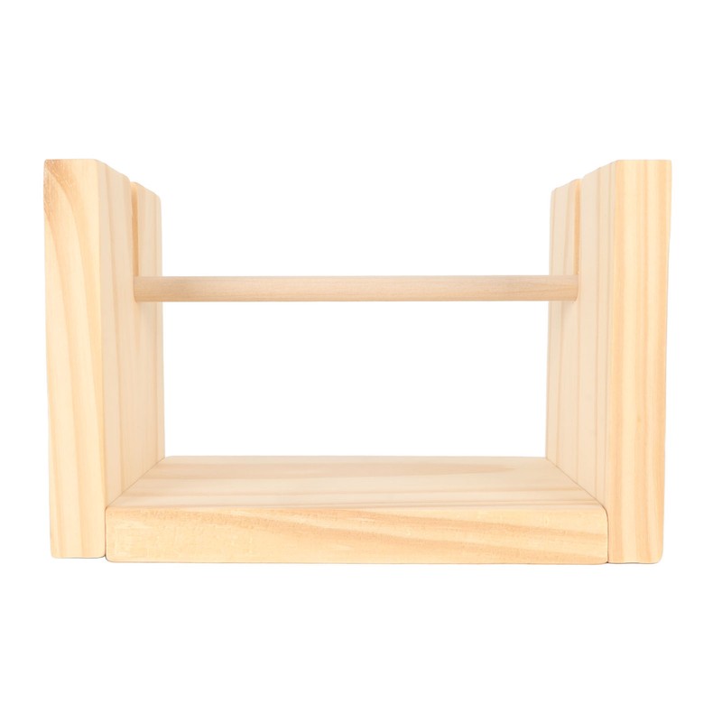 Horizontal Yarn Holder 20cm Spindle Length Increase Speed DIY Wooden