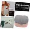 TEHAUX Cable Organizer Box with Compartments Dustproof Wire Holder for