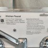 Aqua Plumb Chrome Finish Non Metallic Kitchen Faucet Dual Handle