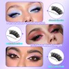 PURELEOR Cluster Lashes Kit Including Bond and Seal Remover DIY