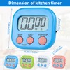 Neyeau Kitchen Timer 4 PCS Kitchen Timers for Cooking Timers