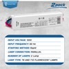 OHLECTRIC Replacement for Keystone KTEB-220-1-TP-EMI 2 Lamp T12 Electronic Fluorescent
